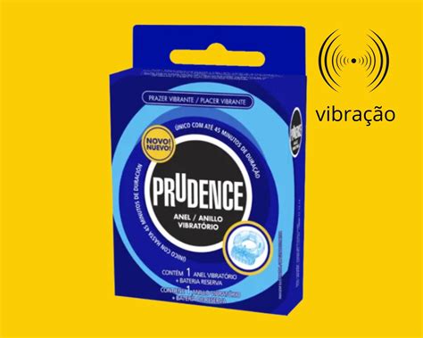 anel peniano prudence|Anel Peniano Vibratório C/Vibrador Massageador Prudence